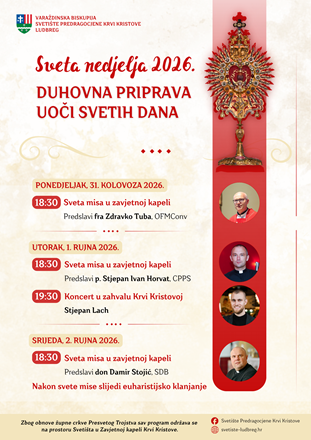 ​Ludbreg: Duhovna priprava uoči svetih dana 